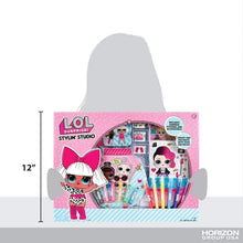 Load image into Gallery viewer, L.O.L. Surprise! Fashion Dolls Designer by Horizon Group USA, Dress Up 4 Paper Dolls with Trendy Accessories