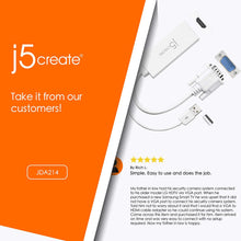 Load image into Gallery viewer, j5create VGA to HDMI Video Audio Adapter
