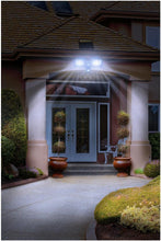 Load image into Gallery viewer, Nature Power 23401 120 LED Dual Lamp Outdoor Motion Activated Solar Security Light with Corner Mount