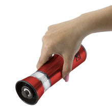 Load image into Gallery viewer, Kalorik Electric Gravity Salt and Pepper Grinder, PPG 43639 CP, Automatic Stainless Steel Spice Grinder Easy Tilt and Grind, Red