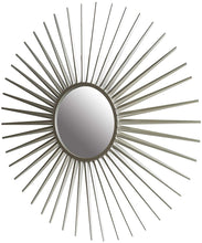 Load image into Gallery viewer, 36&quot; Silver Sunray Wall Accent Mirror