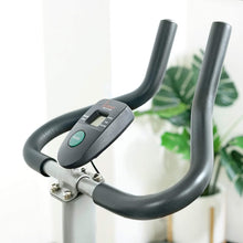 Load image into Gallery viewer, Sunny Health &amp; Fitness Indoor Exercise Stationary Bike with Digital Monitor, 22 LB Chromed Flywheel