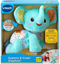 Load image into Gallery viewer, VTech Explore and Crawl Elephant