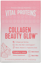 Load image into Gallery viewer, Vital Proteins Collagen Beauty Glow - Strawberry Lemon Stick Packs - 14ct