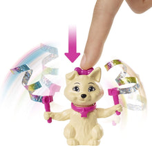 Load image into Gallery viewer, Barbie Dreamhouse Adventures Teresa Spin ‘n Twirl Gymnast Doll, 11.5-inch Brunette, in Leotard, with Accessories