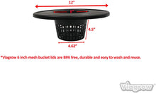Load image into Gallery viewer, Viagrow Mesh Pot Bucket with Lid Insert