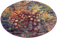 Load image into Gallery viewer, Unique Loom Jardin Collection Vibrant Abstract