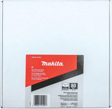 Load image into Gallery viewer, Makita B-68541 9" Round Abrasive Disc, Hook &amp; Loop, 80 Grit, 25/pk