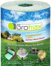 Load image into Gallery viewer, Grotrax Biodegradable Grass Seed Mat | Quick Fix Roll | All in One Growing Solution for Lawns, Dog Patches &amp; Shade | Just Roll, Water &amp; Grow | No Fake or Artificial Grass