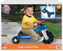 Load image into Gallery viewer, American Plastic Toys Kids Police Trike