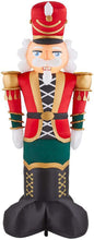 Load image into Gallery viewer, Home Accents Holiday 8 ft. Giant-Sized Nutcracker Christmas Inflatable