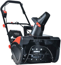 Load image into Gallery viewer, PowerSmart Snow Blower, 18-INCH Cordless Snow Blower, 40V 4.0 Ah Lithium-Ion Battery Powered Snow Blower, Electric Snow Thrower 180°Chute Rotation Up to 30-Feet, DB2401