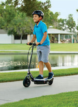 Load image into Gallery viewer, Razor E100 Glow Electric Scooter for Kids Age 8 and Up, LED Light-Up Deck, 8" Air-filled Front Tire, Up to 40 min Continuous Ride Time