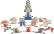 Load image into Gallery viewer, Melissa &amp; Doug Magnetic Human Body Play Set