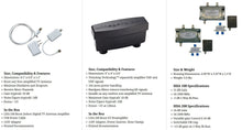 Load image into Gallery viewer, Winegard LNA-200 Boost XT HDTV Preamplifier, TV Antenna Amplifier Signal Booster, HD Digital VHF UHF Amplifier