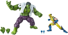 Load image into Gallery viewer, Hasbro Marvel Legends Wolverine and Hulk 6-Inch Action Figure 2-Pac Standard