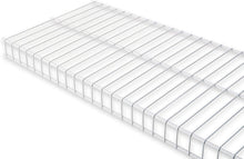 Load image into Gallery viewer, Rubbermaid 3E0000WHT Linen Closet Shelf Kit, 3-Feet, White