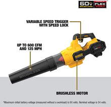 Load image into Gallery viewer, DEWALT FLEXVOLT 60V MAX Blower, 125 MPH, 600 CFM (DCBL772X1)