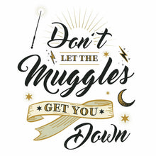 Load image into Gallery viewer, RoomMates Harry Potter Muggles Quote Peel And Stick Giant Wall Decals