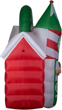 Load image into Gallery viewer, Gemmy 7.5&#39; Animated Airblown Inflatable Santa&#39;s Workshop Scene