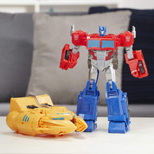 Load image into Gallery viewer, Transformers Toys Cyberverse Spark Armor Ark Power Optimus Prime Action Figure - Combines with Ark Power Vehicle to Power Up - for Kids Ages 6 &amp; Up, 12"