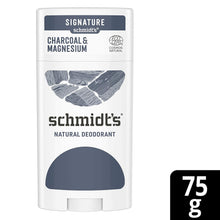 Load image into Gallery viewer, Schmidt's Natural Deodorant - Charcoal + Magnesium 2.65 Oz