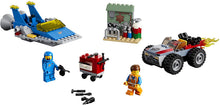Load image into Gallery viewer, LEGO THE LEGO MOVIE 2 Emmet and Benny’s ‘Build and Fix’ Workshop; 70821 Action Car and Spaceship Play Transportation Building Kit for Kids (117 Pieces)