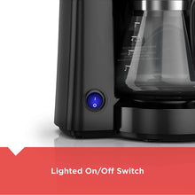 Load image into Gallery viewer, BLACK+DECKER CM0700B 5-Cup Coffee Maker, Compact Design