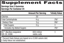 Load image into Gallery viewer, Schiff Schiff Digestive Advantage prebiotic Fiber Plus Daily probiotic Gummies 48 Count, Blue, 48 Count