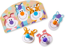 Load image into Gallery viewer, Melissa &amp; Doug FIRST PLAY Farm Jumbo Knob Puzzle