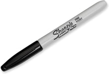 Load image into Gallery viewer, Sharpie Permanent Markers, Fine Point, Black, 36 Count