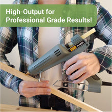 Load image into Gallery viewer, AdTech Industrial Strength Full Size High-Output Hot Melt Glue Gun – Professional Grade Hot Glue Gun for Carpentry, Repairs &amp; Remodeling, Grey, 200 watts - 189