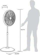 Load image into Gallery viewer, NewAir AF-600 Outdoor Misting Fan, sq. ft. Coverage, 600 Square Foot Effective Range