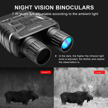 Load image into Gallery viewer, Rexing B1 Night Vision Goggles Binoculars with LCD Screen, Infrared (IR) Digital Camera, Dual Photo + Video Recording for Spotting, Hunting, Tracking up to 300 Meters