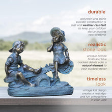 Load image into Gallery viewer, Alpine Corporation GXT262 Alpine Statue, Medium, Bronze
