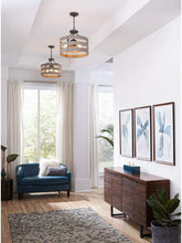 Load image into Gallery viewer, Progress Lighting P350049-143 Gulliver Three-Light Semi-Flush Convertible