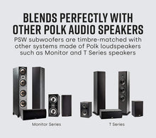 Load image into Gallery viewer, Polk Audio PSW108 10" Powered Subwoofer | 100W Peak Power | Explosive Performance for Movies &amp; Music | Black