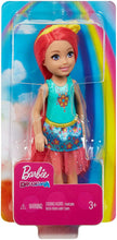 Load image into Gallery viewer, Barbie Dreamtopia Chelsea Sprite Doll, 7-inch, with Pink Hair Wearing Fashion and Accessories, Multi (GJJ97)