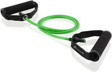 Load image into Gallery viewer, Prosource Fit Premium Heavy Duty Double Dipped Latex Stackable Resistance Band with Door Anchor and Exercise Chart