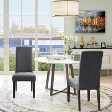 Load image into Gallery viewer, Savona Grey Upholstery Contemporary Dining Accent Chair Set of 2