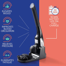 Load image into Gallery viewer, Cordless Percussion Handheld Back Massager - Heated Deep Tissue Body Massage for Muscle Pain Relief - Portable &amp; Rechargeable