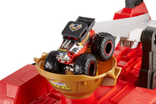 Load image into Gallery viewer, Hot Wheels Monster Trucks Downhill Race &amp; GO Play Set