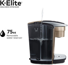 Load image into Gallery viewer, Keurig K-Elite Coffee Maker, Single Serve K-Cup Pod Coffee Brewer, With Iced Coffee Capability