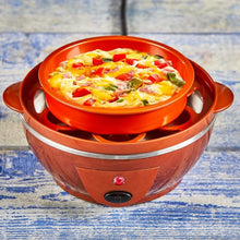 Load image into Gallery viewer, Copper Chef Want The Secret to Making Perfect Eggs &amp; More C Electric Cooker Set-7 or 14 Capacity. Hard Boiled, Poached, Scrambled Eggs, or Omelets Automatic Shut Off, 7.5 x 6.7 x 7.5 inches