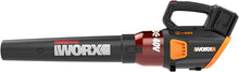 Load image into Gallery viewer, WORX WG584.9 2x20V (2.5Ah) Power Share TURBINE Blower, 430 CFM