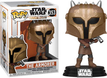 Load image into Gallery viewer, The Armorer: Funk o Pop! Vinyl Figure Bundle with 1 Compatible 'ToysDiva' Graphic Protector (353 - 45546 - B)