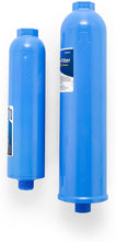 Load image into Gallery viewer, Camco TastePURE RV Water Filter with Flexible Hose Protector - Greatly Reduces Bad Taste, Odors, Chlorine and Sediment in Drinking Water
