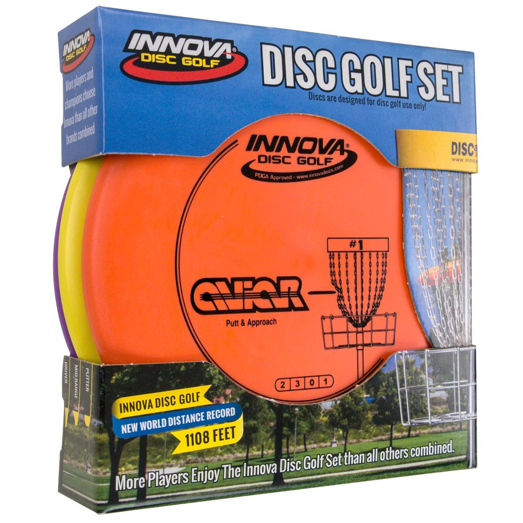 Innova DX Material Stack Box Set of 3 Disc Golf Discs