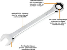Load image into Gallery viewer, GEARWRENCH 9008 1/4-Inch Combination Ratcheting Wrench