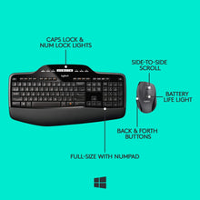 Load image into Gallery viewer, Logitech Performance Wireless Keyboard &amp; Mouse Combo